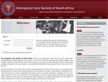 Tablet Screenshot of ecssa.org.za